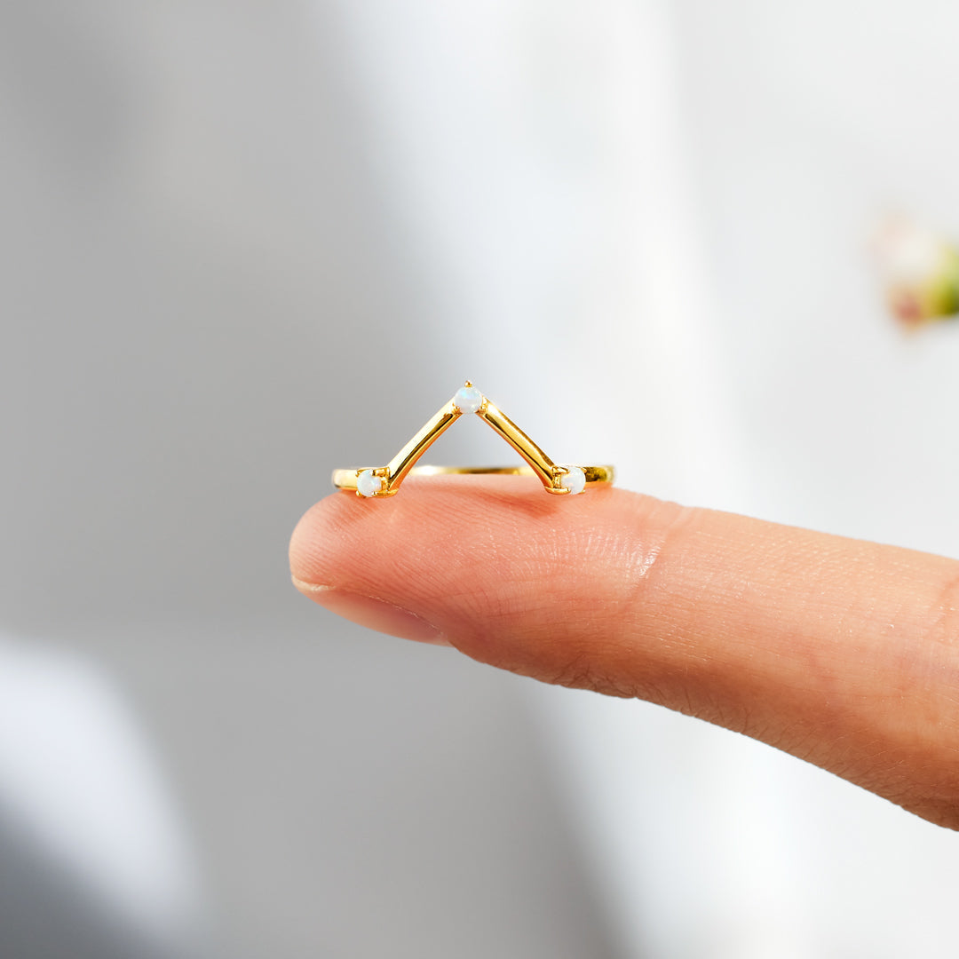 Be There For Each Other Minimalist Tribe Ring