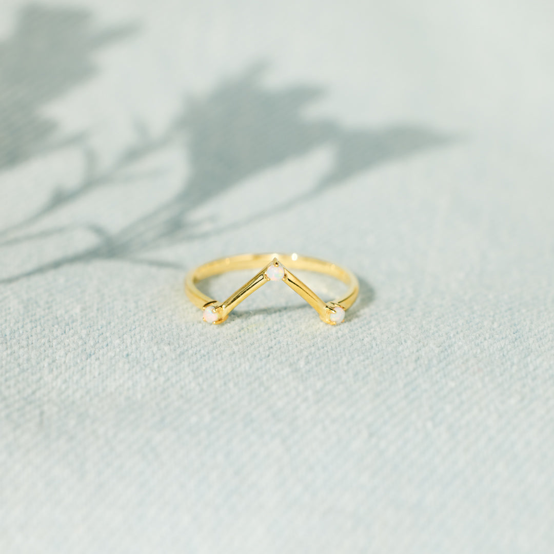 Be There For Each Other Minimalist Tribe Ring