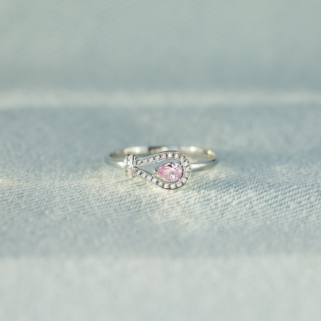 Our Love Pavé Knot Ring