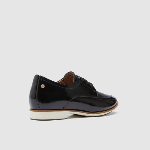 Amelia II Black Lizard Emboss