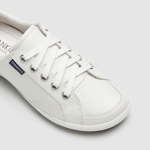 Ellie IV White Lizard Emboss