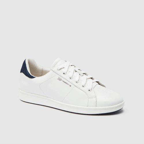 Jackie III White/Navy Metallic